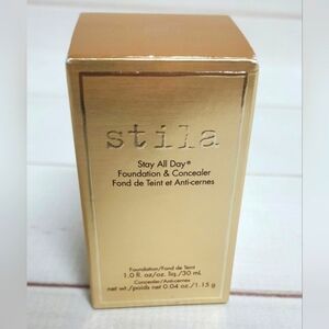 Stila Stay All Day Foundation & Concealer in Shade Golden 10 - New In Box